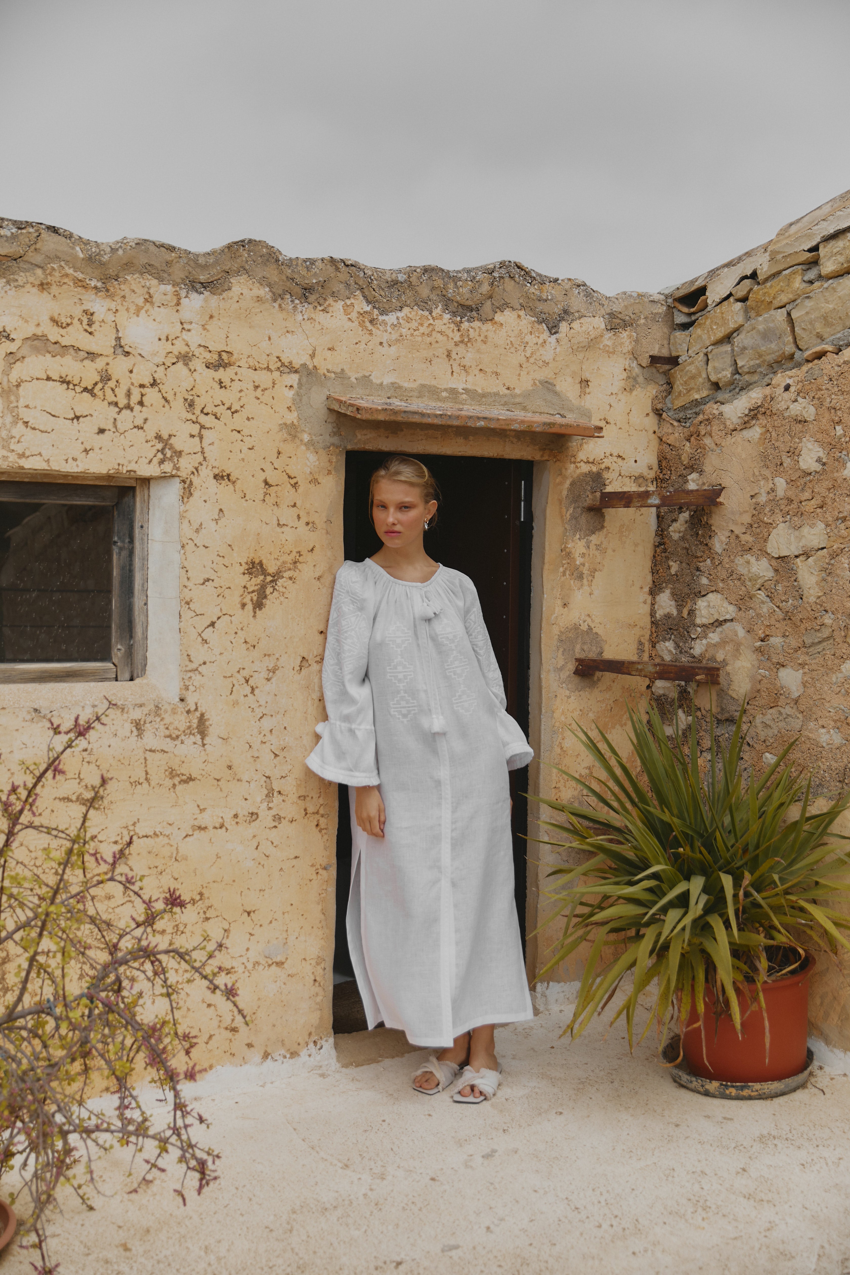 Pearl White Tunic