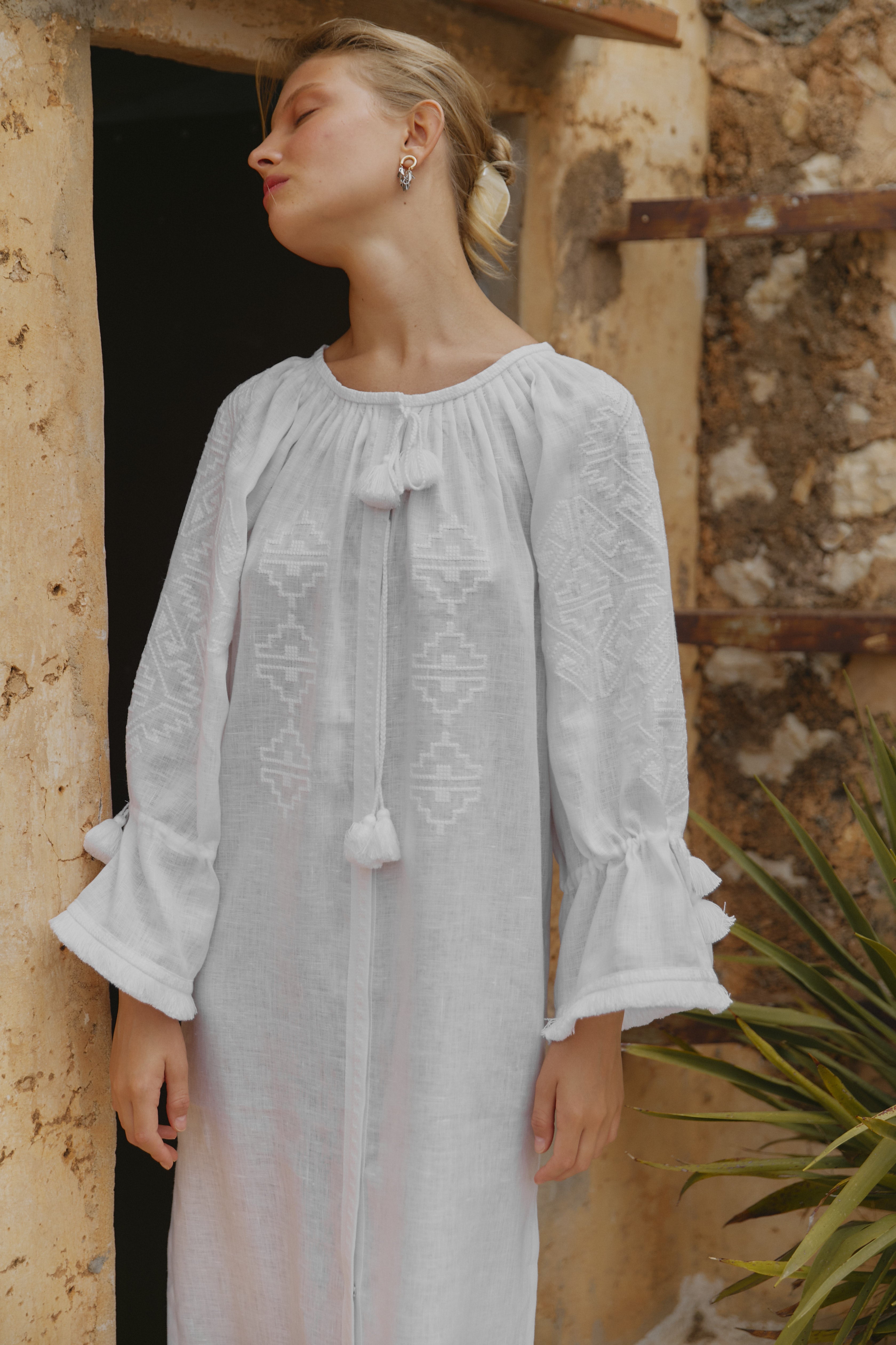 Pearl White Tunic