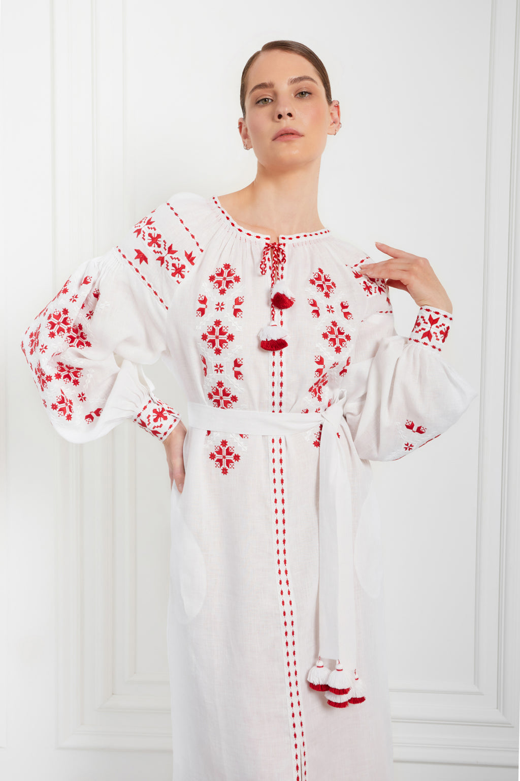 Olesya embroidered dress