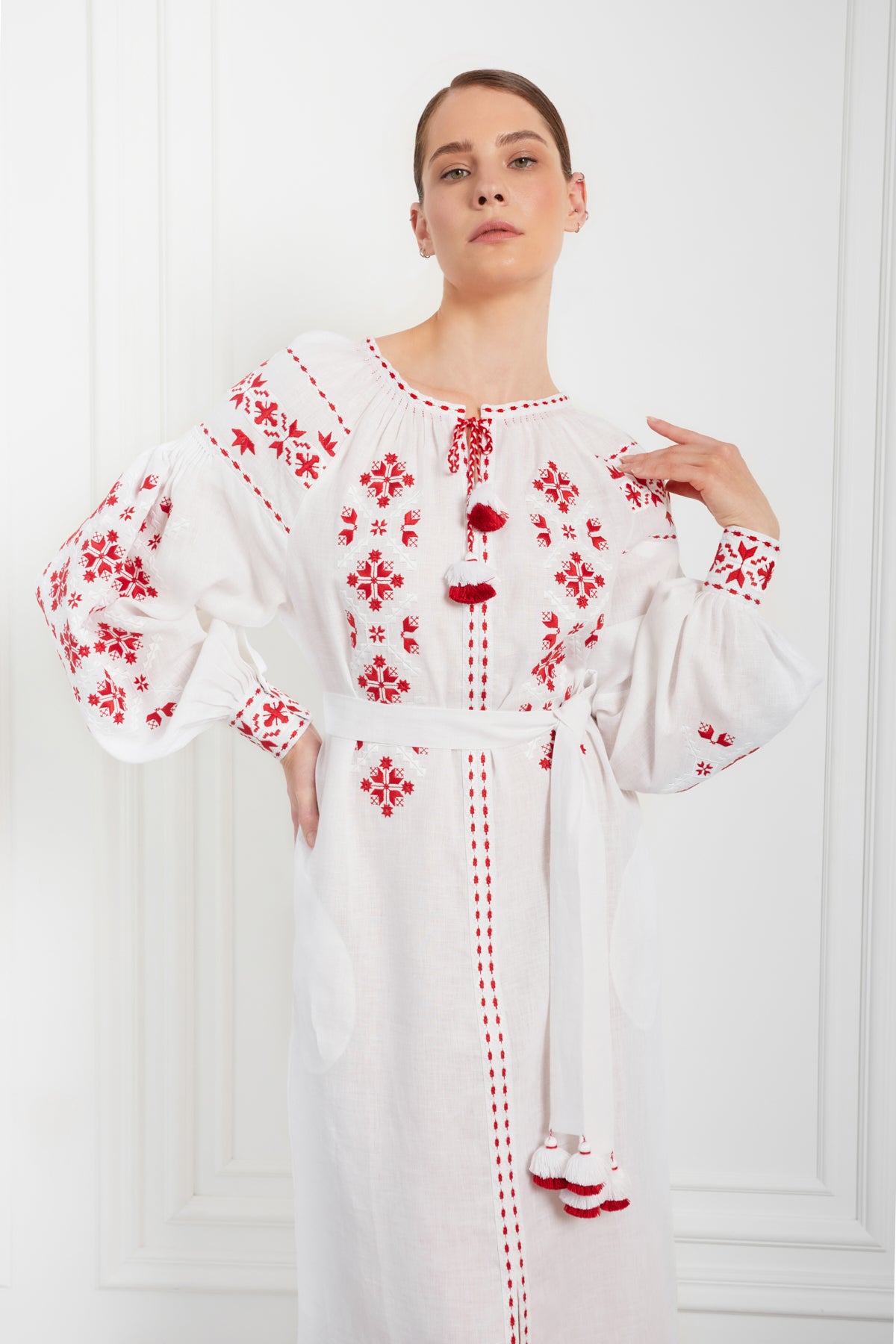 Olesya embroidered dress