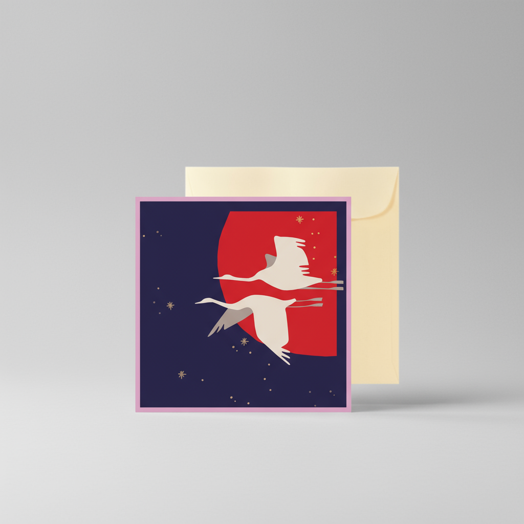Greeting Card – Japanese Poem