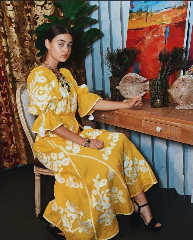 Hand-Embroidered Vyshyvanka-Inspired Summer Dress