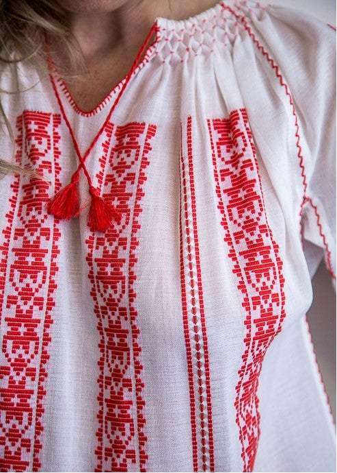 The Handwoven Romanian Blouse