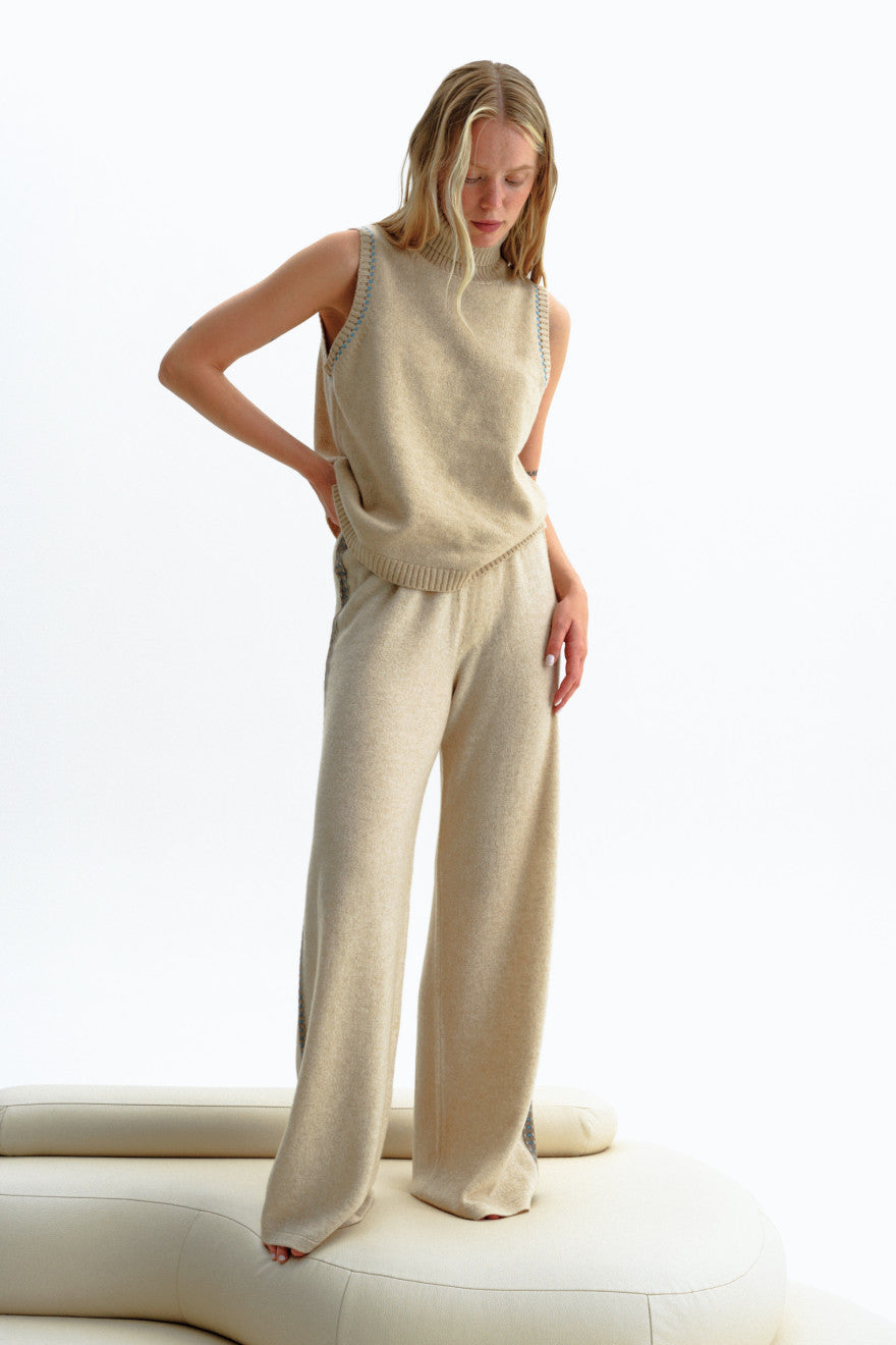 Hygge Bodywarmer in Natural Beige
