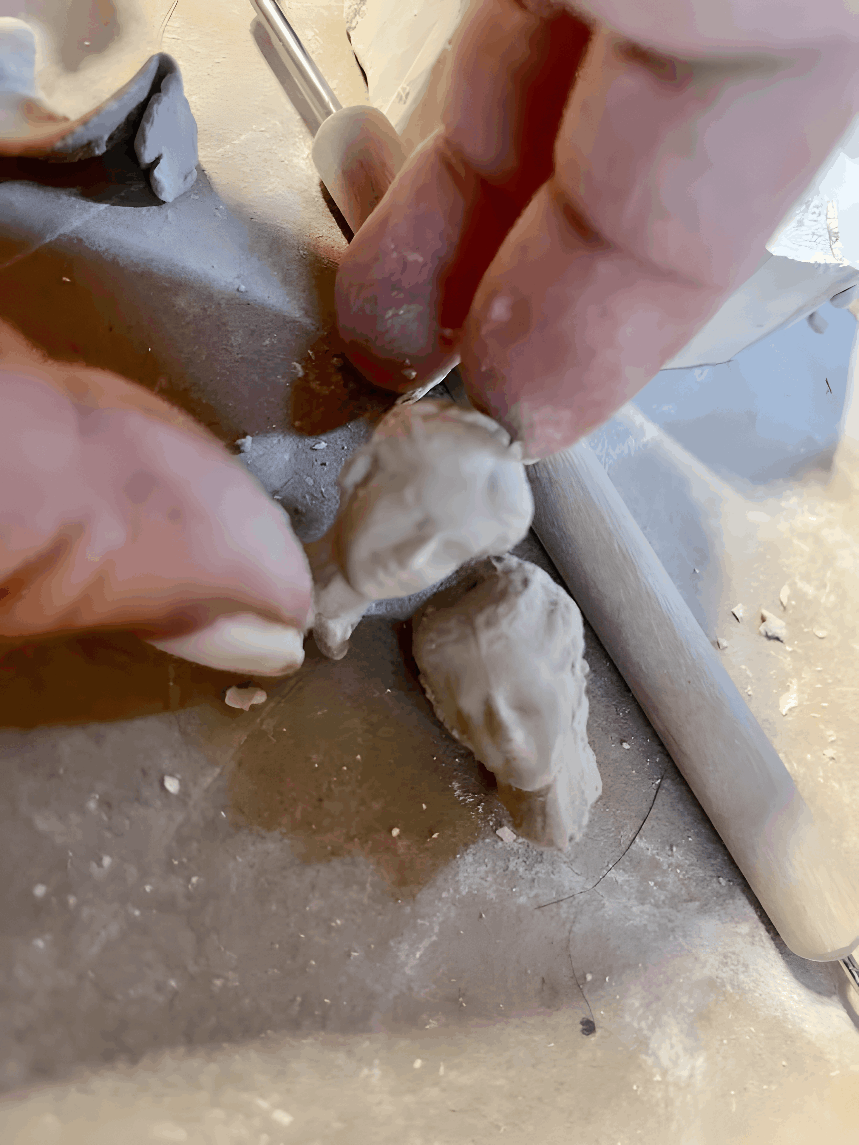 Ceramic  Ring Blanche XXI