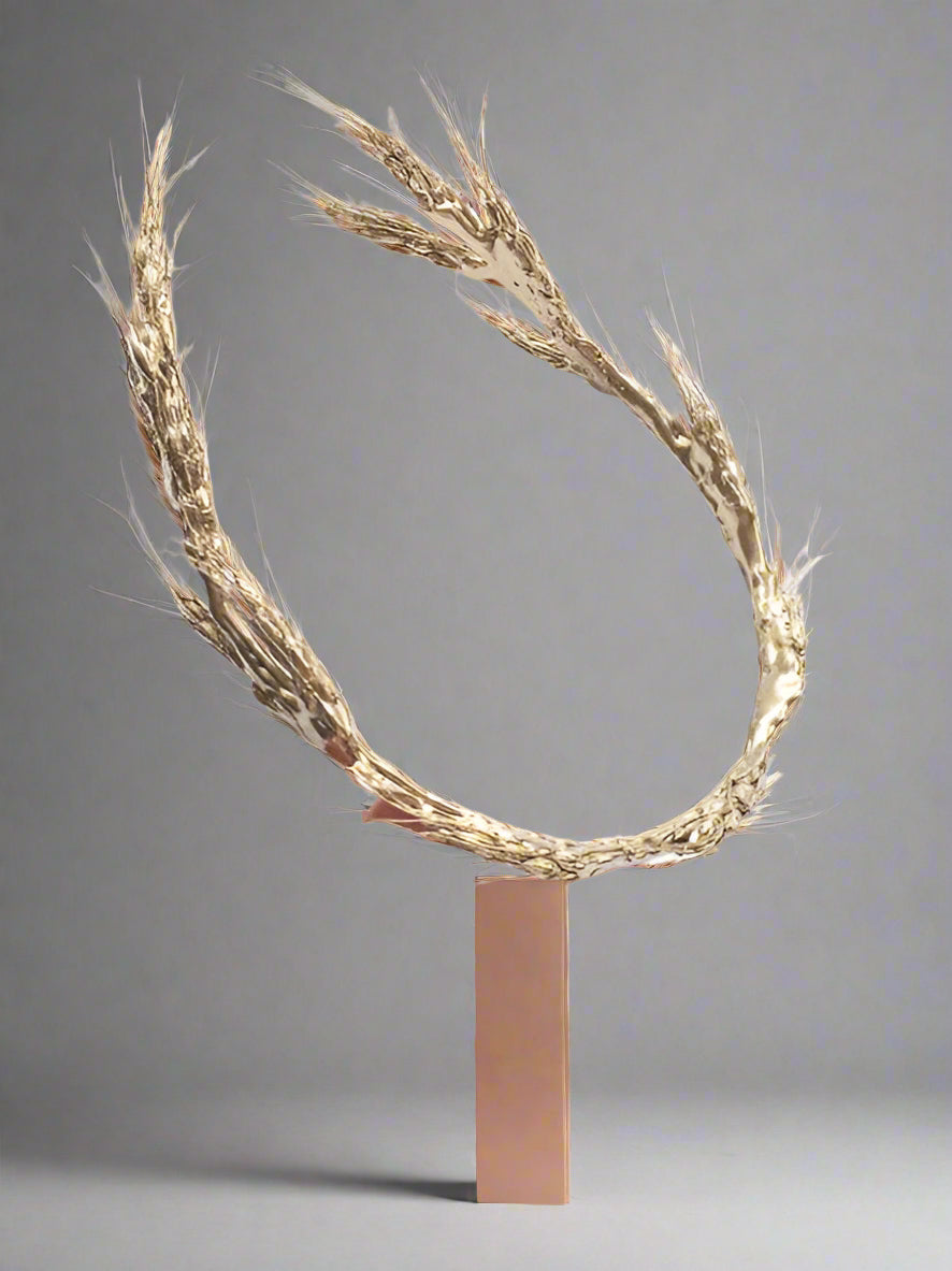Katerini Mou Wheat Crown Italic