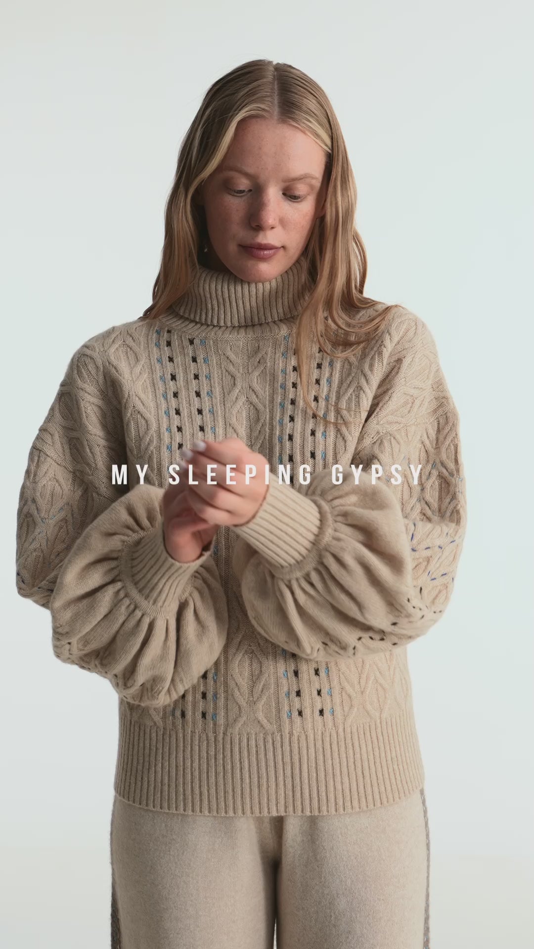 Mongolian Boho Cashmere Jumper