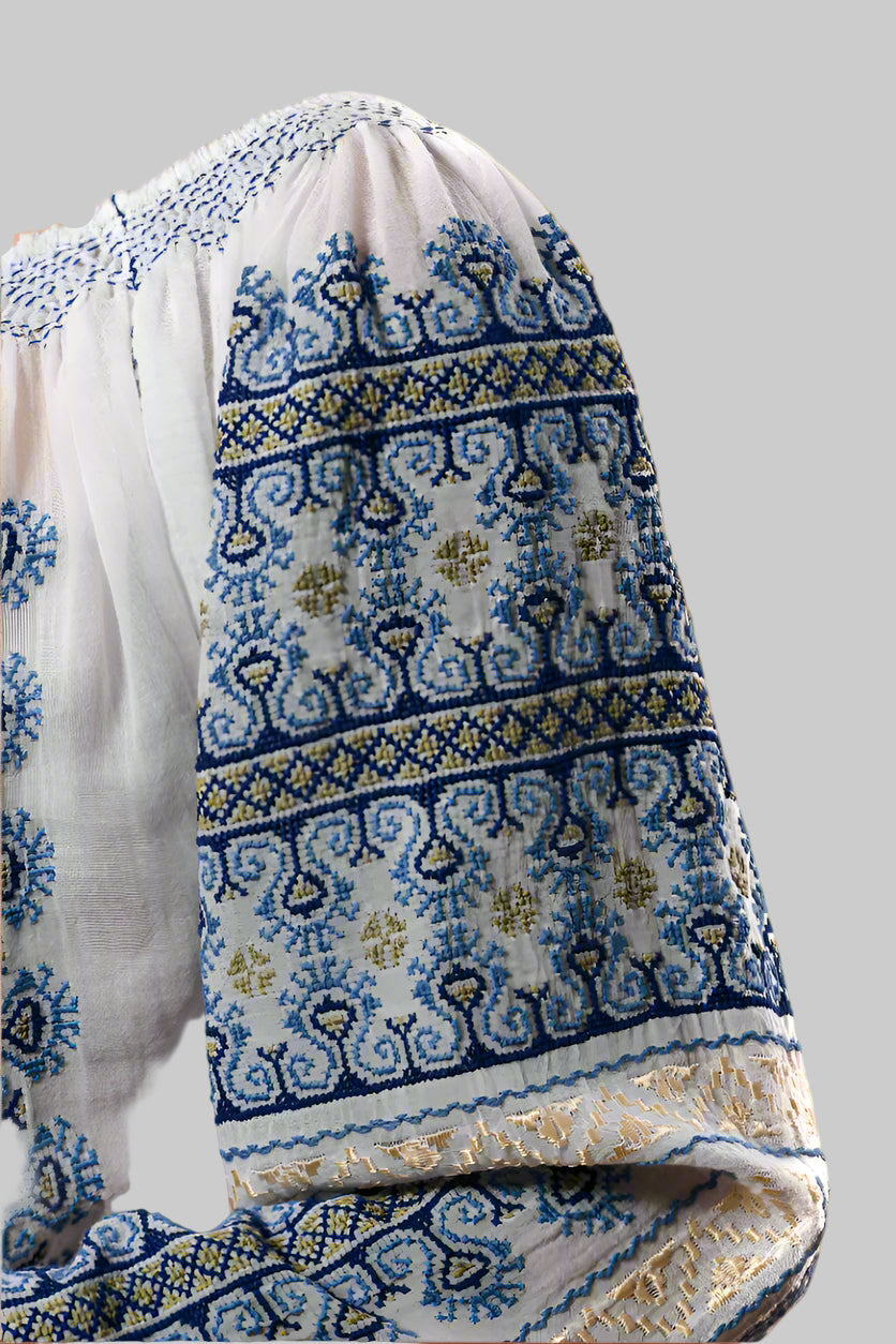The Ram’s Horn Handcrafted Blouse