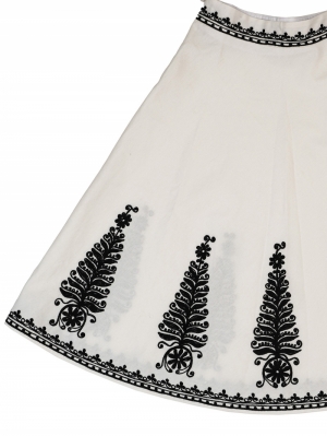 Gorj Embroidered traditional Skirt 