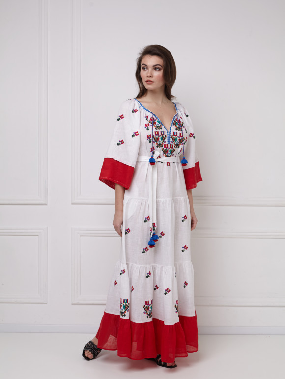 Rochie bohemian luxury  Omelia Chic maxi dress Foberini