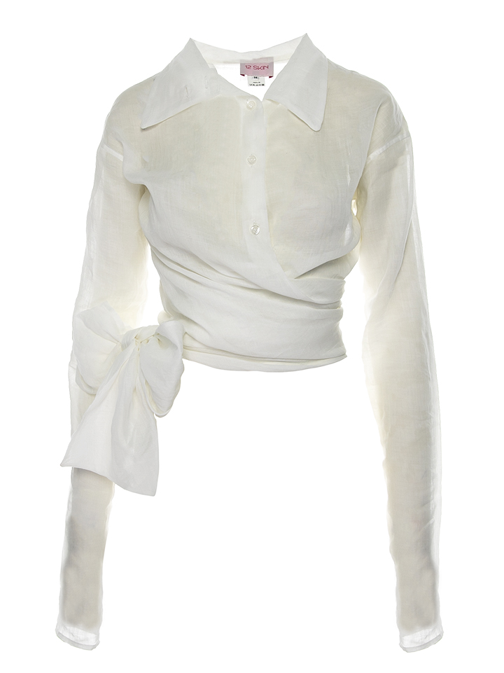 Linen white shirt 12Skin