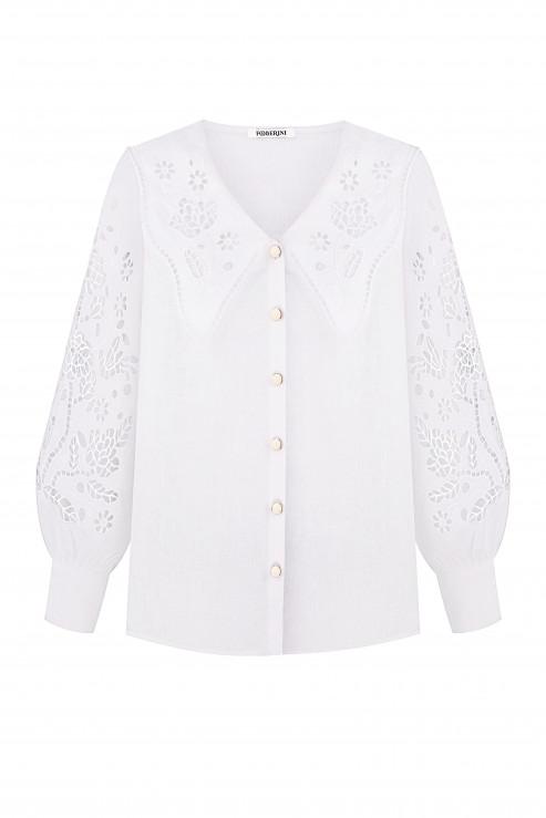 Tree Of Life Cutwork Embroidery Blouse